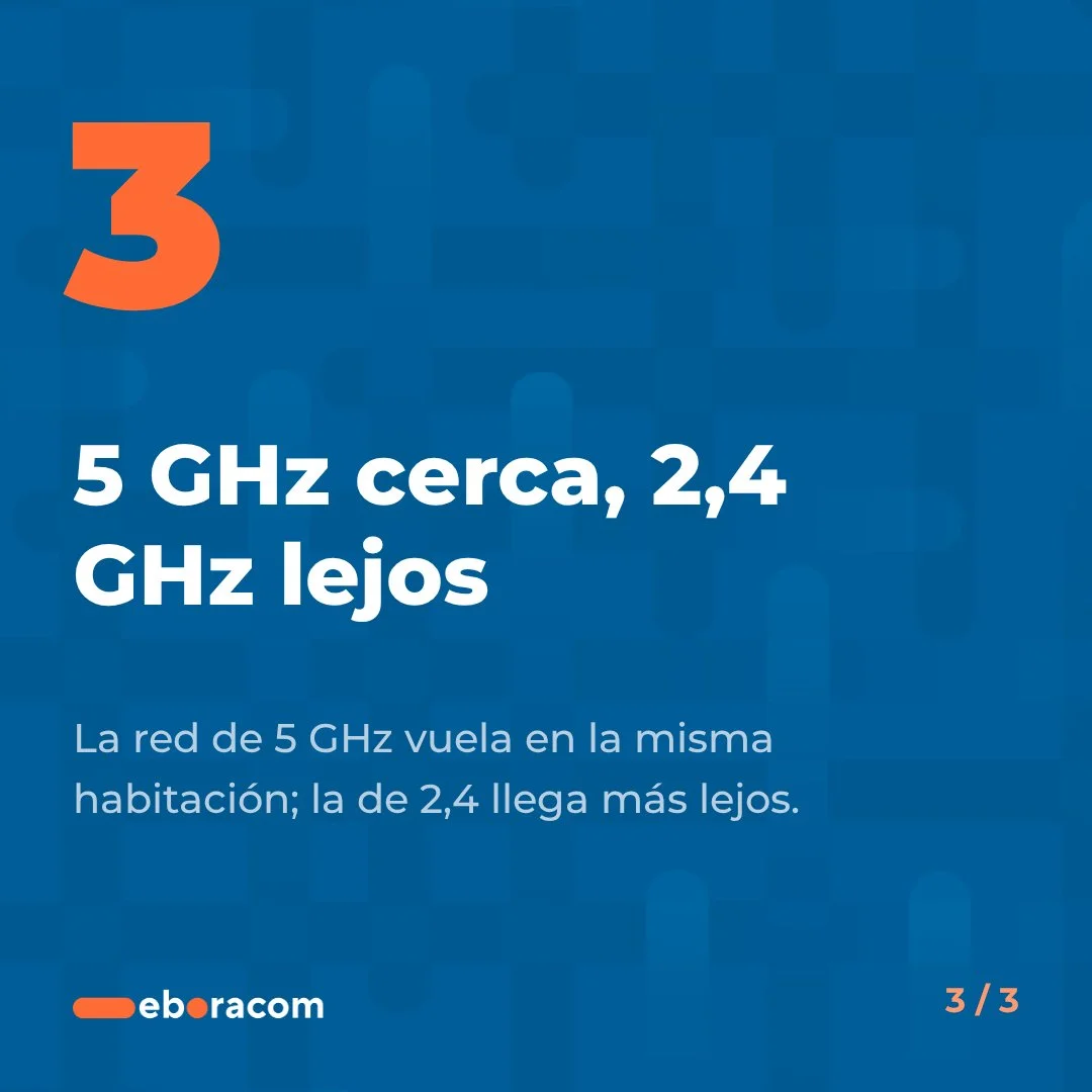 Diferencia entre las bandas de 5 GHz y 2,4 GHz del router